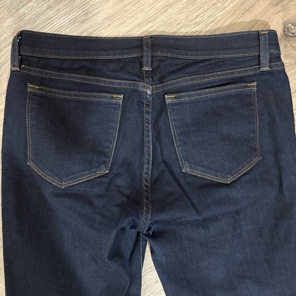 J. CREW Toothpick Dark Wash Skinny Jeans Women’s Sz 29 Cotton Blend Stretch - Picture 7 of 9